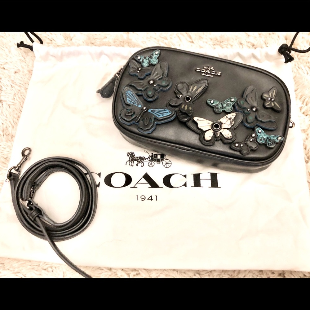 Coach crossbody clutch purse